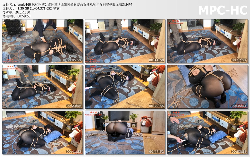 shengjb160 风骚阿姨2 连体黑丝徐娘阿姨紧缚放置任意玩弄强制羞辱股绳高潮.MP4_thumbs.jpg