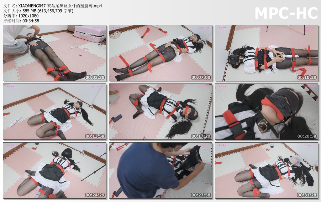 XIAOMENG047 双马尾黑丝女仆的蟹腿缚.mp4_thumbs.jpg