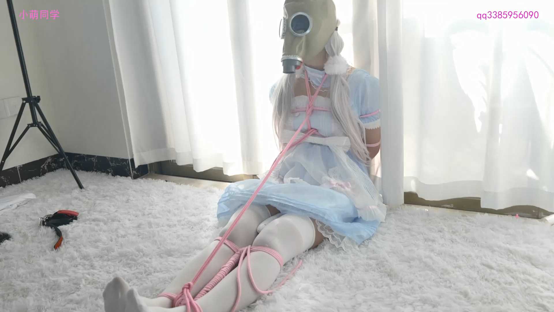 XIAOMENG038 双马尾白丝 捆绑防疫防毒面具.mp4_snapshot_10.33_[2025.01.15_20.46.39].jpg