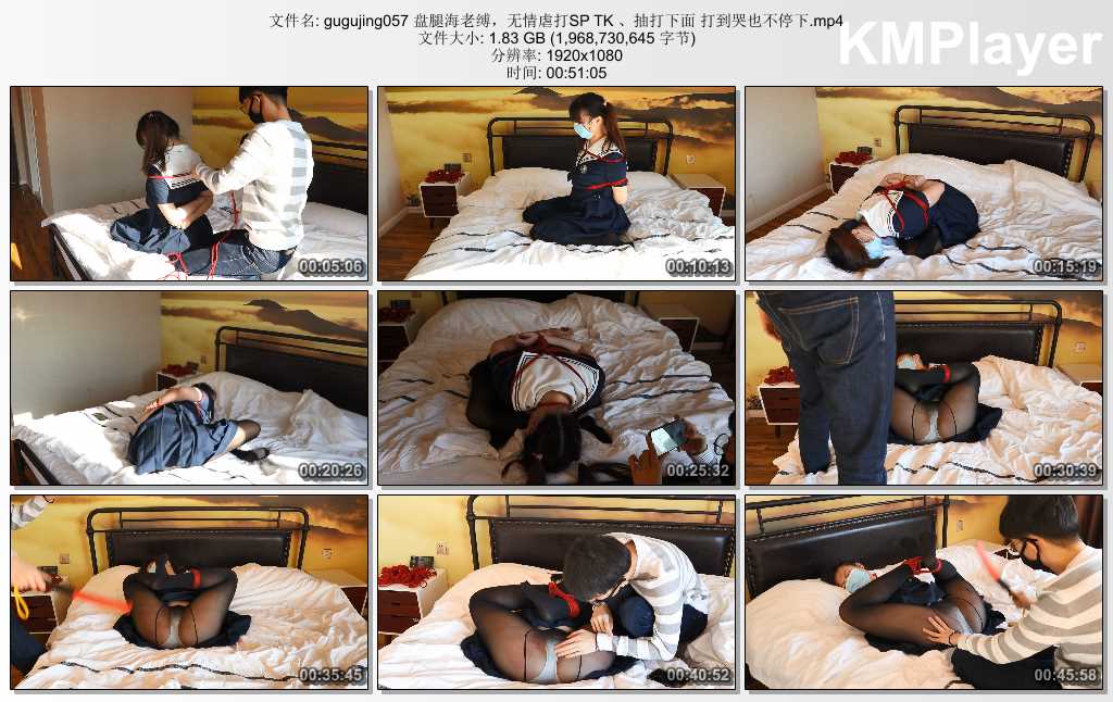 gugujing057 盘腿海老缚，无情虐打SP TK 、抽打下面 打到哭也不停下.mp4_thumbs_[2025.jpg
