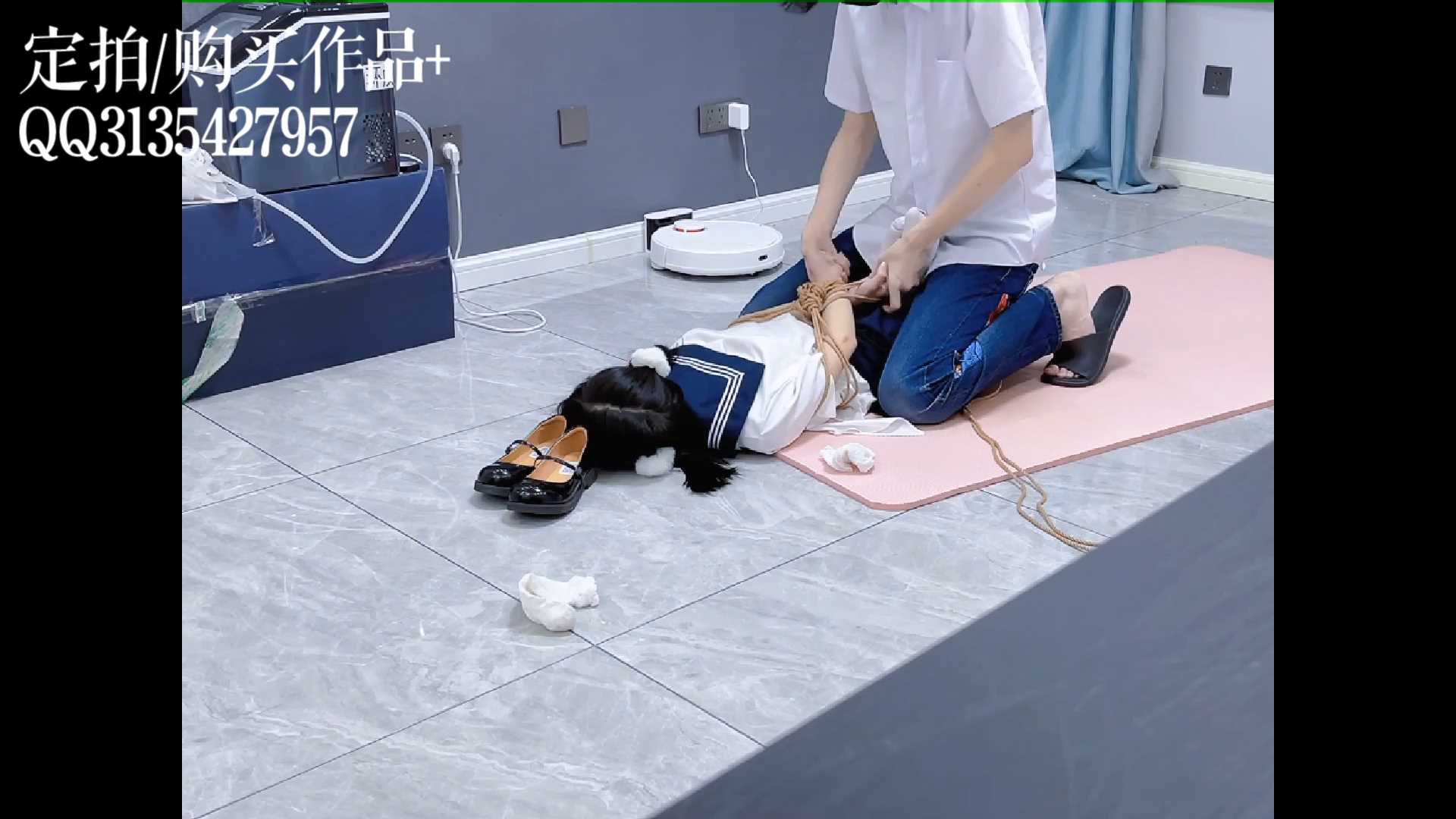 gugujing033 茶茶遇劫记4 白丝jk萝莉惨遭入室，少女能否逃出升天.mp4_snapshot_06.50_.jpg