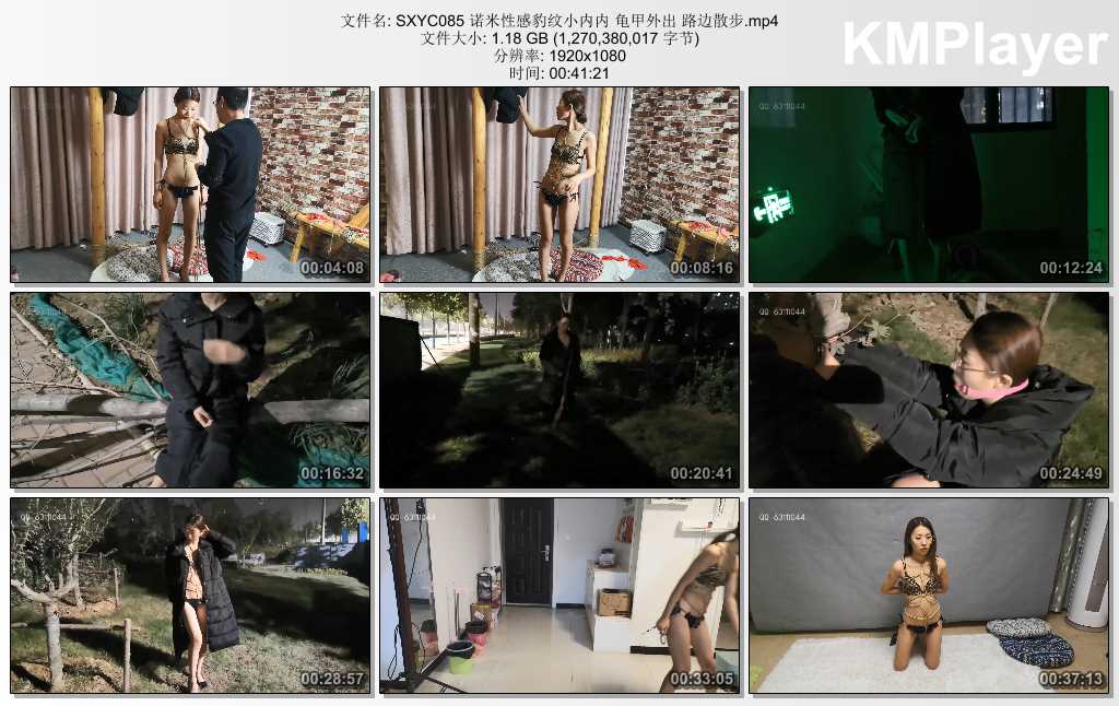 SXYC085 诺米性感豹纹小内内 龟甲外出 路边散步.mp4_thumbs_[2025.02.26_15.10.25].jpg
