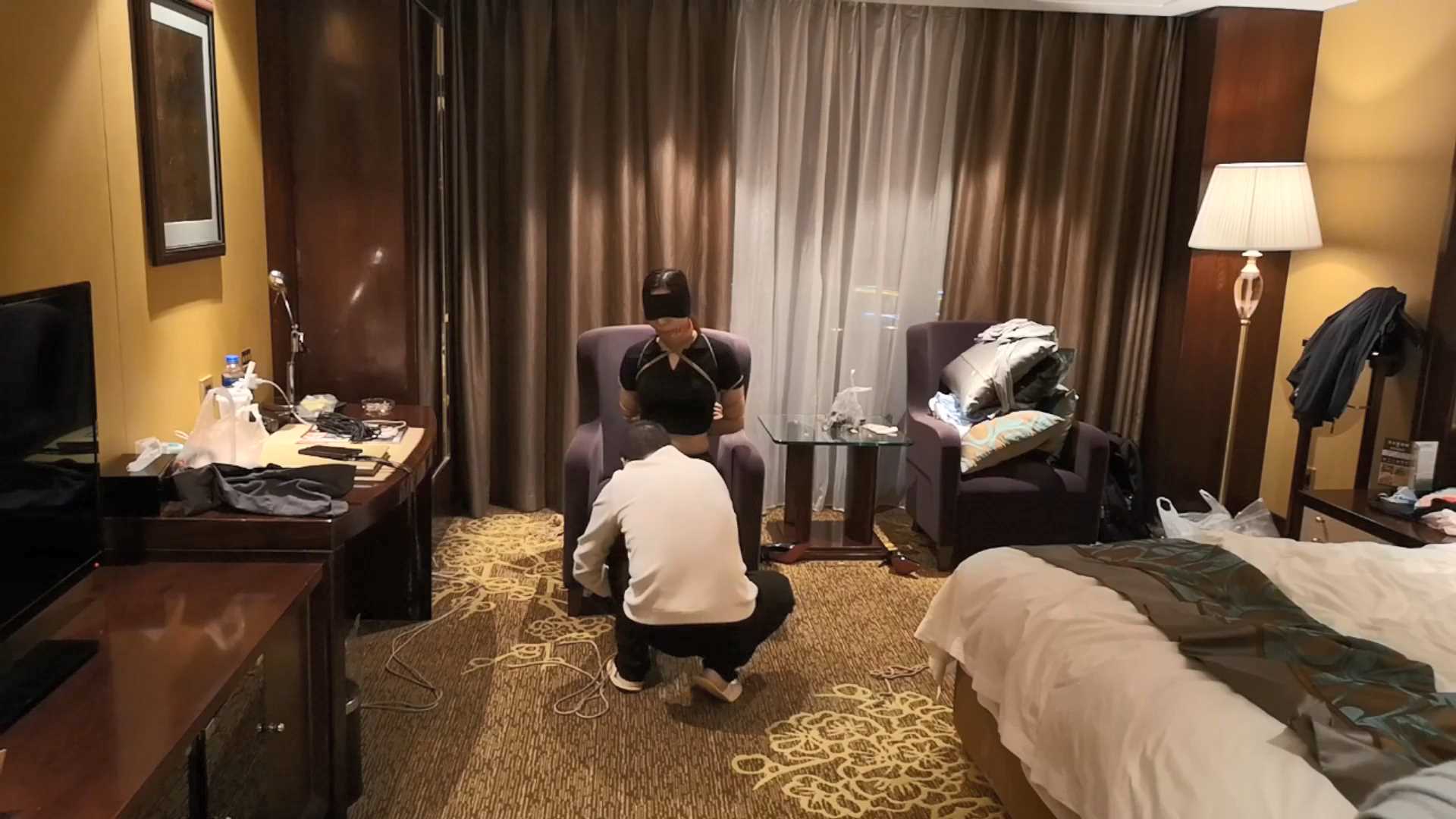 SXYC263 丰媚的健身教练雪颜 将挠痒进行到底 把玩黑丝美腿 极度的怕痒 诱惑呻吟.mp4_s.jpg