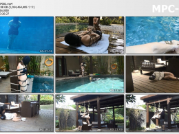 白城出品_第一部 泳池别墅紧缚调教 下集