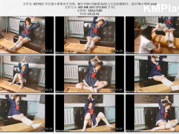 Coshibari绳次元_学生服小萝莉双手吊绑 M字开脚+直腿缚 DJ乱入打乱拍摄顺序 强行TK小萝莉