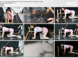 HD飞天原创_对重口奴味骚奴梦涵就的用重口味道具对付 铁床拘束架禁锢 高强度冲击