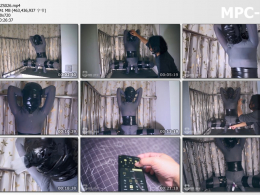 闪闪工作室_新系列 胶带栏杆拘束 第一部 电击震动+管道口水收集