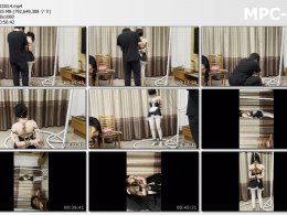 缚予原创_线下真实调教之白丝女仆装五花吊缚+光脚强制踮脚脚拷+股绳走绳折磨 小m皮皮五花大绑紧紧束缚后吊起来 强制踮脚脚拷拷上 股绳摩擦还使劲往前扯 打屁股打耳光挠痒狠狠蹂躏...