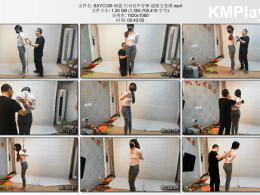 随心原创_杨蕊 白衬衣牛仔裤 超紧五花缚