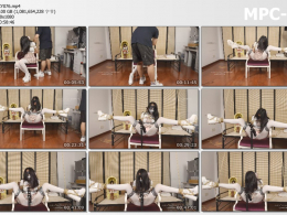 绿帽学院 超紧缚双脚吊起强制 昏迷 粉JK COSPLAY 动弹不得 黑丝堵嘴