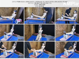 HD飞天原创_把柔仙儿禁锢在老虎登上，股绳勒y，脚下垫上5块砖，疼的斯心裂肺，继续绳子勒