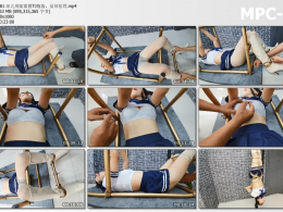 HD飞天原创_冰儿刑架紧固TJ炮轰 反吊惩罚