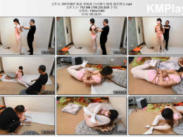 随心原创_杨蕊 体操服 白丝驷马 桃缚 痛苦挣扎