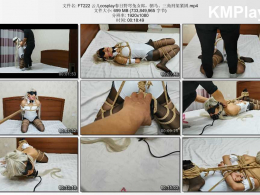 HD飞天原创_云儿cosplay春日野穹兔女郎 驷马 三角刑架紧固