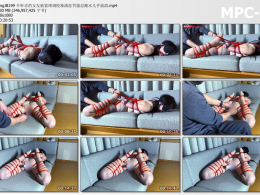 BondageTea绳精病_不听话的女友被紧缚调校塞满惩罚强忍潮水几乎崩溃