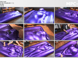 闪闪工作室_充气&抽气 乳胶充气床垫+真空床