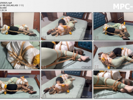 云雀工作室_侦探双姝的劫难 下 侦探丽人李然柳洋惨遭头脚连缚 胶带蒙眼封嘴丝袜