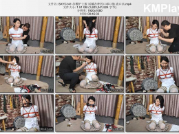 随心原创_苏樱护士服 试戴各种的口球口伽 流口水