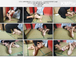 象人工作室 小0-后高手，头套麻袋的紧缚驷马