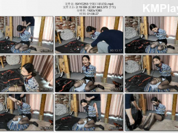 随心原创_空姐口球试验