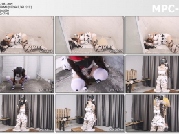 绿帽学院 小奶牛 灌肠清洗 产奶了 膝盖跪立 包脸呼吸