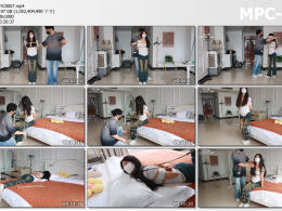 中二病原创_大一青春活力小姐姐“艾莉西亚”初次体验绳艺拘束道具