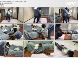 贝特原创_全身紧缚捆绑模特小艺 气质极佳的美女