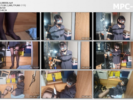 绳欲Club_蕊蕊的储物间放置实验 蕊蕊小姐姐首次露脸就被项圈吊起来强行踮脚罚站