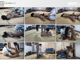 涵涵特辑 调教纪实2 分腿驷马 肌肉贴封嘴 强高 跪吊 单腿吊 脚尖着地