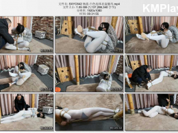 随心原创_杨蕊 白色连体衣盘腿吊