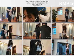 一绳所爱_笑笑绑在沙袋上鞭打