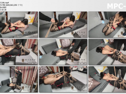 象人工作室_小秋直臂驷马 腹部悬空 躲不掉的脚心TK