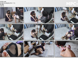凛凛蝶_偷烟的母狗被发现后被钢尺打手心狂扇耳光 主人威胁她要扔给公狗玩