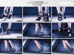 高跟遇到跑步机_KG金属重镣12CM肉丝凉高