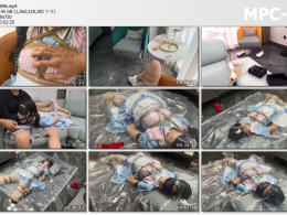 FXX凡小晓 分腿内置强高SP 驷马马具口球鼻勾持续震动 口 爱抚 强制性执行绝闷昏迷失禁