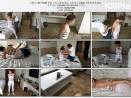 随心原创_梦瑶 白丝小萝莉 青涩 丰满 布片情趣服 白色的诱惑