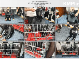 曼陀罗工作室_皮具狗笼拘禁