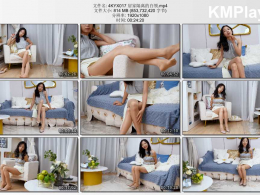 4K映像_居家隔离的白领