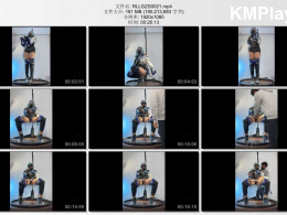 RLL工作室_RLL拘束档案06 优菈的拘束 肉腿 椅子 开腿 高跟 振动 拘束