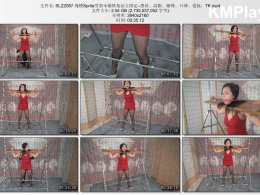 撒琅制造_绳模Sprite雪碧木枷铁架站立固定–黑丝、高跟、镣铐、口球、爱抚、TK