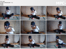 象人工作室_小O放置纯享版 马具口塞 M腿 裤里丝 口水直流