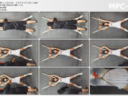 HD飞天原创_云儿固定x架 头发牢牢钉在木板上