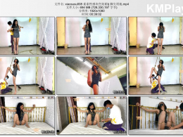 xiao素素_素素性感灰色短裙tj 脚尖顶地