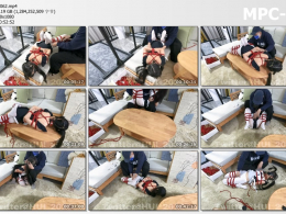 HUI原创 无内白丝 潼潼被疯狂折磨 挠痒挣扎扭动太可爱了 忍不住一直摸摸