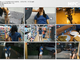 HD飞天原创_云儿户外夜袭超市饭店交通要道 全程龟甲缚 单手套