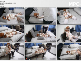 HUI原创_超紧股绳折磨 跟裤裤一起勒近肉里 疼得完全不敢动 大腿木马 ZDB强高