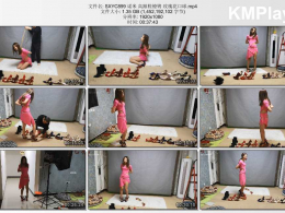 随心原创_诺米 高跟鞋镣铐 玫瑰花口球