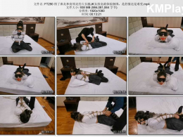 HD飞天原创_得了鼻炎和肩周炎的大长腿JK女孩竞敢体验捆绑，是舒服还是难受