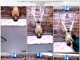 HD飞天原创_把肉丝全包的骚奴双腿分开倒吊起来，把iu头夹牢牢夹死来回拉扯，撕心烈肺