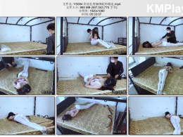 樱束原创_汐洛扎带捆绑蛇形爬走